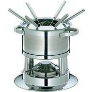 [아마존베스트]Kuechenprofi Fondue Set Lugano 9, Edelstahl, Silber, 20.8 x 22.8 x 23.2 cm, 9-Einheiten