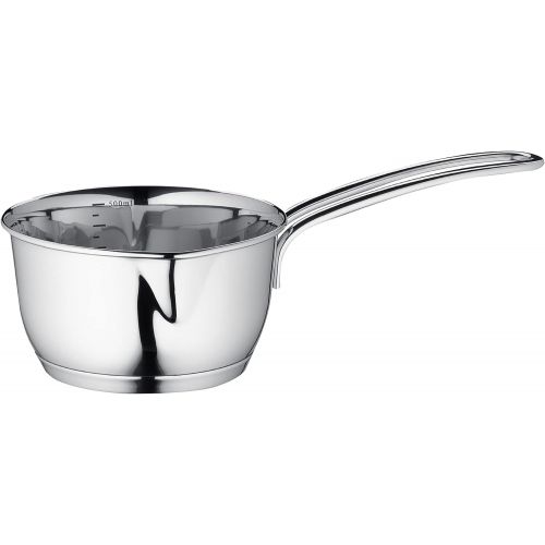  Kuechenprofi Stainless Steel Saucepan with Clad Bottom, 8-Ounce,Silver