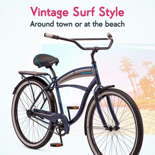  Kulana Lakona Youth/Adult Beach Cruiser Bike, 20-26-Inch Wheels, Multiple Speeds, Multiple Colors