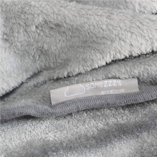  Kululu Some ZZZs 4-in-1 Poncho Style Travel Blanket and & Shredded Memory Foam Pillow Set. The Perfect Plush Blanket & Comfortable Pillow Set for a Cozy First-Class Travel on Airpl