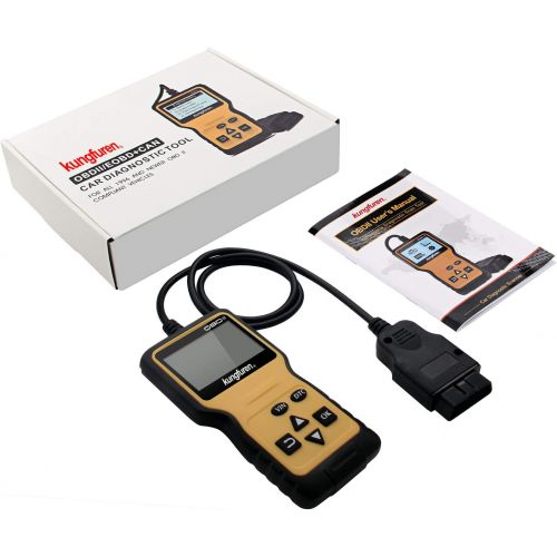  [아마존핫딜][아마존 핫딜] Kungfuren kungfuren OBD2 Scanner, Universal OBD2 Code Reader Car Automotive Check Engine Light Error Analyzer Auto CAN Vehicle Diagnostic Scan Tool for OBDII Protocol Cars Since 1996