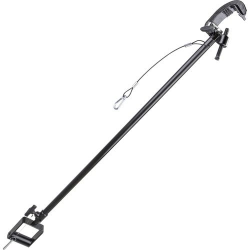  Kupo Lightweight Telescopic Hanger with Stirrup Head (Long, Black)