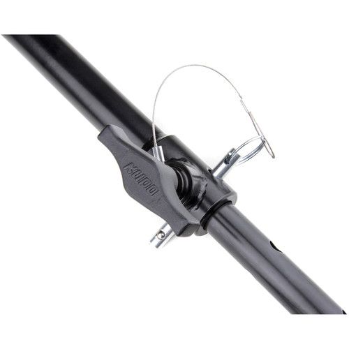  Kupo Lightweight Telescopic Hanger with Stirrup Head (Long, Black)