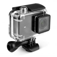 Kupton Waterproof Case for Xiaomi YI 4K/ YI 4K+/ YI Discovery 4K, Diving Protective Housing 40m Waterproof Case for Xiaomi YI 4K/ YI 4K+/ YI Discovery 4K Action Camera with Bracket