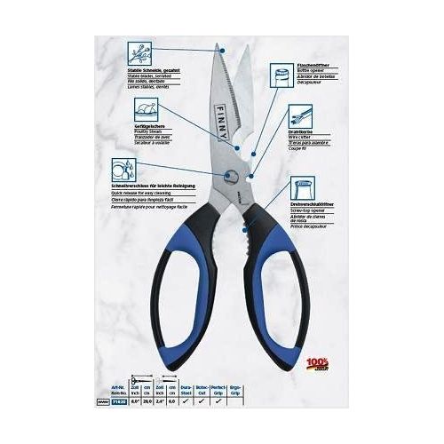  Solingen (Germany) Kure tour kitchen scissors Blue KretzerKS Blue 71620