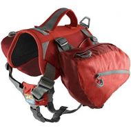 [아마존베스트]Kurgo Dog Saddlebag Backpack | Back Pack Dog Harness | Hiking Pack for Dogs | Packs for Pets to Wear | Camping & Travel Vest Harness | Reflective | Lightweight | Baxter Pack | For