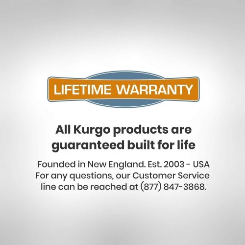  Kurgo Car Door Dog Cover | Pet Protector for Car Doors | Waterproof Guard | Adjustable | Easy to Clean | Quick Installation| Door Storage Pockets | Fits Sedans and SUVs | Travel Ac