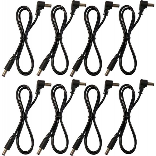  Kurrent Electric (8) Pack of Effects Pedal Power Cables for Voodoo Labs Power Supply