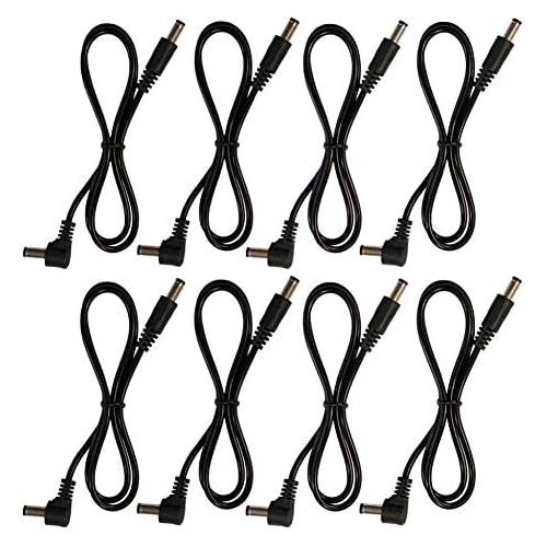  Kurrent Electric (8) Pack of Effects Pedal Power Cables for One 1 Spot Power Supply