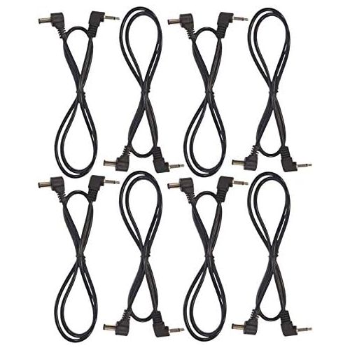  Kurrent Electric (8) Pack of Effects Pedal Power Cables for SKB PS-55 Stage 5 Pedalboard