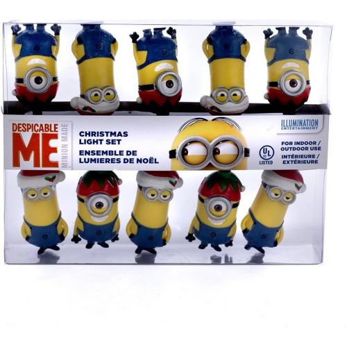 커트애들러 Kurt Adler UL 10-Light Despicable Me Stuart and Kevin Light Set