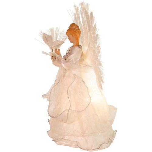 커트애들러 Kurt Adler 14-Inch Multi Fiberoptic Angel Treetop