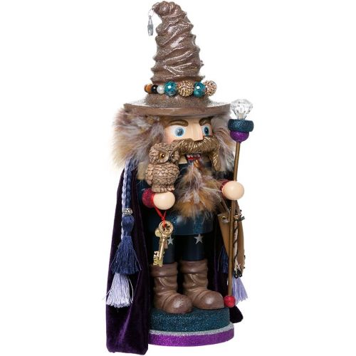 커트애들러 Kurt Adler 15 Hollywood Wizard Nutcracker with Owl