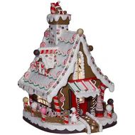 Kurt Adler 12-Inch Lighted Christmas Gingerbread House