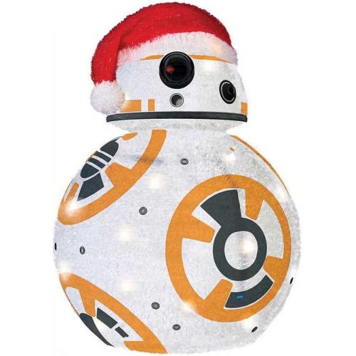 커트애들러 Kurt Adler 28 Star Wars BB8 Collapsible Lighted Tinsel Decor