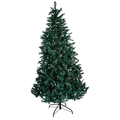 커트애들러 Kurt Adler Pre-Lit Point Pine Christmas Tree, 7-Feet, with 350 Clear Lights