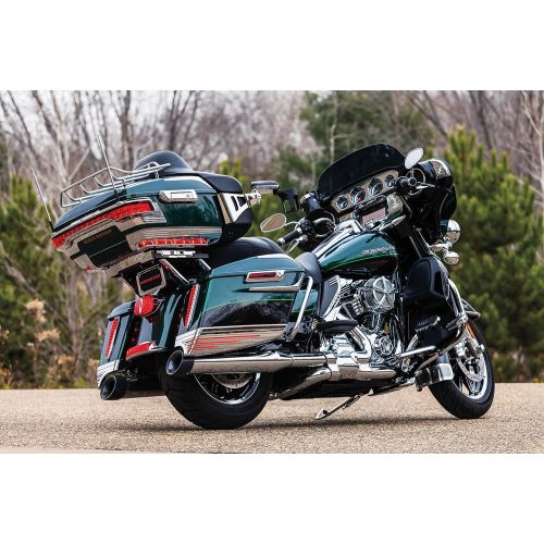  Kuryakyn 6906 Spear Chrome LED Saddlebag Accent (Rear)