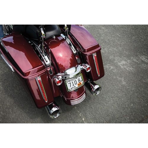  Kuryakyn 6906 Spear Chrome LED Saddlebag Accent (Rear)