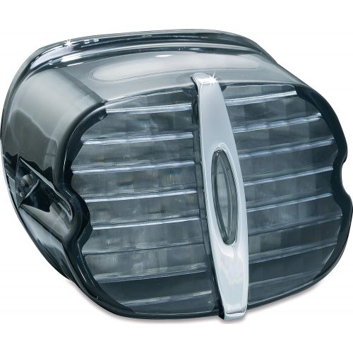  Kuryakyn 5426 Smoke Low Profile Panacea Taillight with License Light