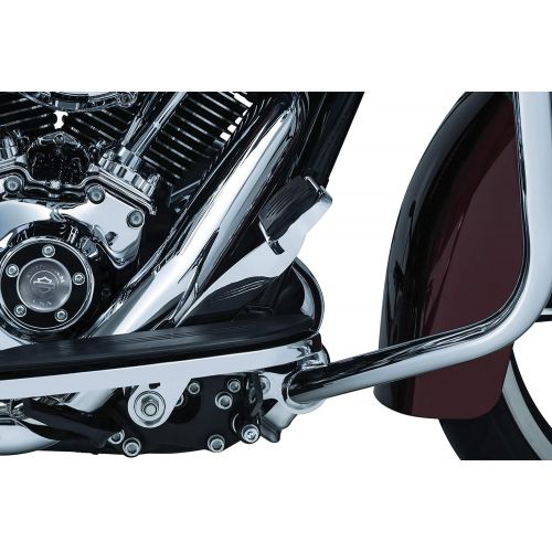  Kuryakyn 9672 Chrome Extended Brake Pedal with Fairing Lowers