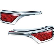 Kuryakyn 3242 Passenger Armrest Trim with LED Turn Signal