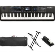 Kurzweil PC4 88-key Synthesizer Workstation Stage Bundle