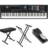 Kurzweil K2700 88-key Synthesizer Workstation Essentials Bundle