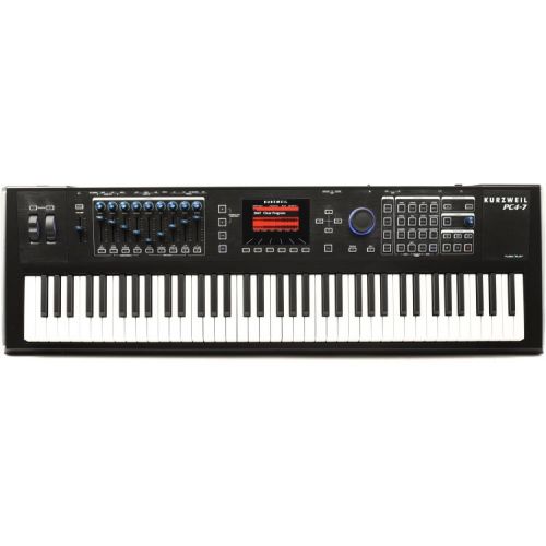  Kurzweil PC4-7 76-key Synthesizer Workstation Essentials Bundle