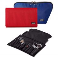 Kusshi KUSSHI Full Set of Washable Travel Makeup & Cosmetic Bag with Brush Organizer and Cover