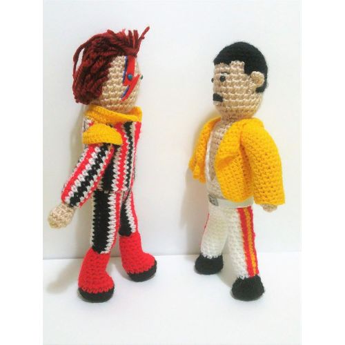  Kutuleras Bowie & Mercury 2 dolls