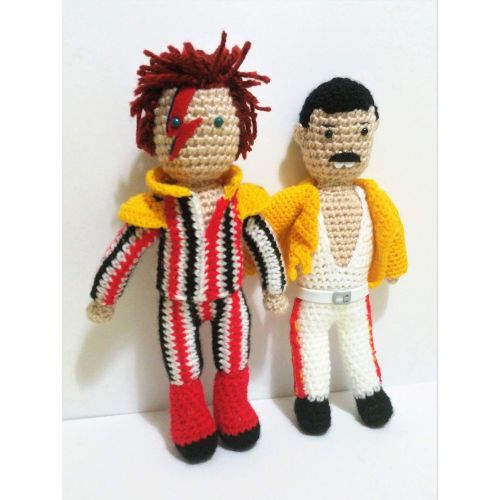  Kutuleras Bowie & Mercury 2 dolls