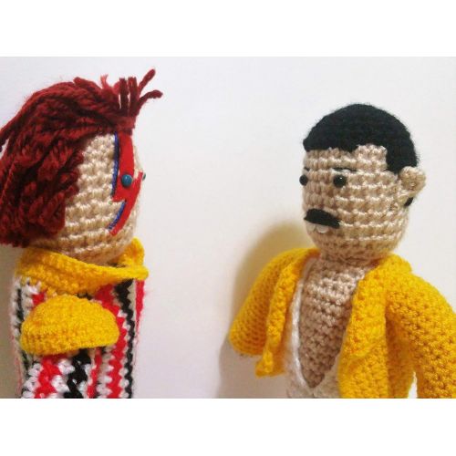  Kutuleras Bowie & Mercury 2 dolls