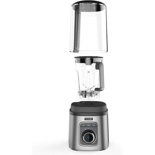  Kuvings Vacuum Sealed Auto Blender SV500S with BPA-Free Components, Quiet Blender, Virtually No Foam, Heavy Duty 1700W Motor, Silver