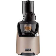 [아마존베스트]Kuvings Whole Slow Juicer EVO820CG Higher Nutrients and Vitamins, BPA-Free Components, Easy to Clean, Ultra Efficient 240W, 50RPMs, Includes Smoothie and Blank Strainer - Champagne