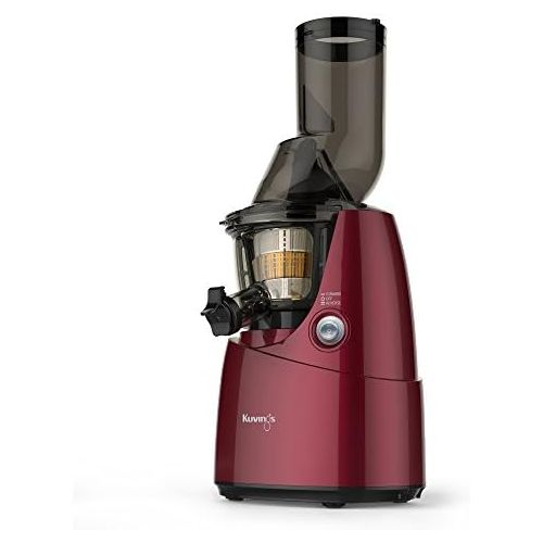  [아마존베스트]Kuvings BPA-Free Whole Slow Juicer Red B6000P with Sortbet Maker, Cleaning Tool Set, Smart Cap and Recipe Book