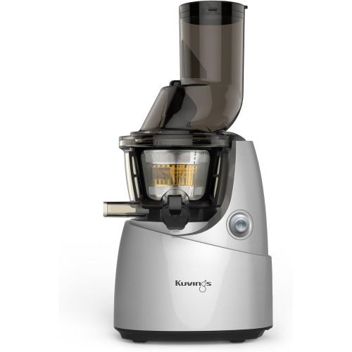  Kuvings Whole Slow Juicer with BPA-Free Components B6000SR Silver- Extra Wide Feed Chute- Reducing prep time by 40%-10 Year Limited Warranty- includes Sorbet and Smoothie Strainer