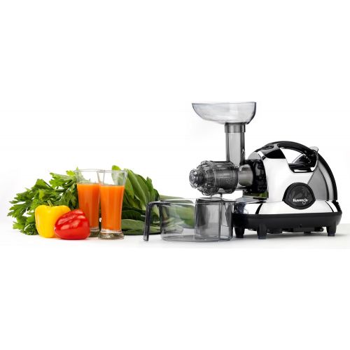  Kuvings NJE-3580U Masticating Slow Juicer, Silver