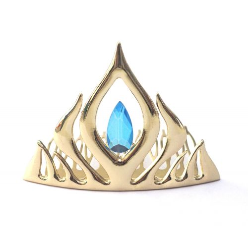  Kuzhi Frozen Elsa Tiara Coronation Crown (Gold)