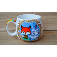 /KvitkaMargarita Gift for mom Mothers day gift Coffee mug Fox mug Coffee mug Mug for mom Gift for mum Gift for her Personalized gift for mom Mug for mum