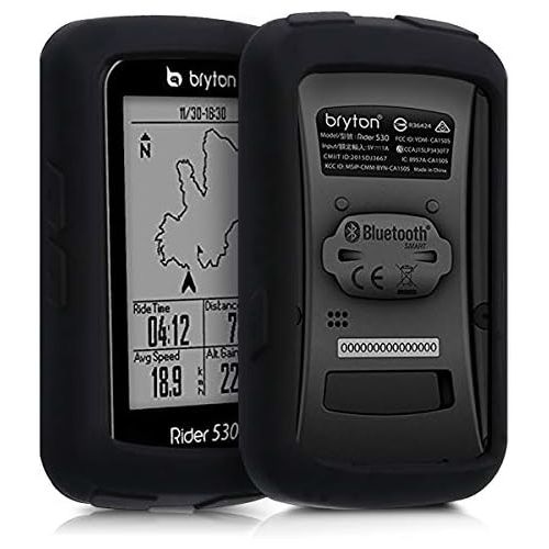  [아마존베스트]Kwmobile kwmobile Case for Bryton Rider 530 - Soft Silicone Bike GPS Navigation System Protective Cover