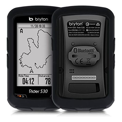  [아마존베스트]Kwmobile kwmobile Case for Bryton Rider 530 - Soft Silicone Bike GPS Navigation System Protective Cover