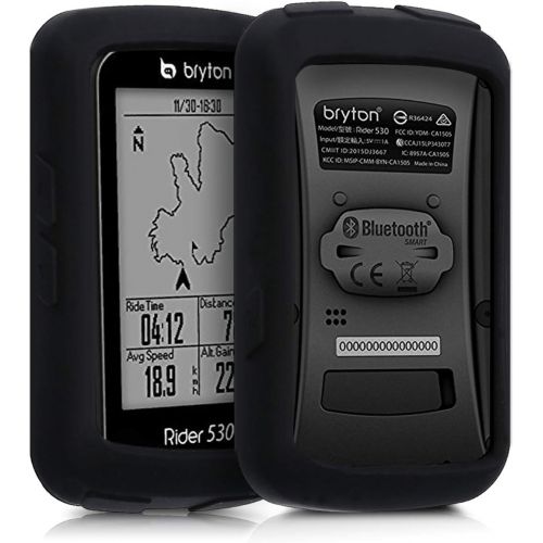  [아마존베스트]Kwmobile kwmobile Case for Bryton Rider 530 - Soft Silicone Bike GPS Navigation System Protective Cover