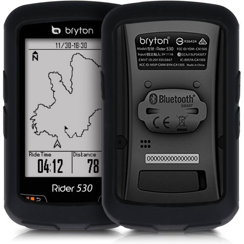  [아마존베스트]Kwmobile kwmobile Case for Bryton Rider 530 - Soft Silicone Bike GPS Navigation System Protective Cover