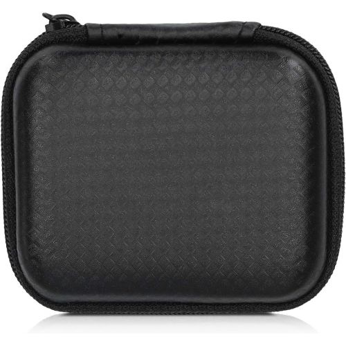  kwmobile Carrying Case Compatible with GoPro Hero 7/6 / 5/4 / 3 - Small Action Hard Camera Case with Design - Carbon Black