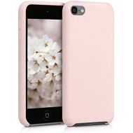 [아마존베스트]kwmobile TPU Silicone Case Compatible with Apple iPod Touch 6G / 7G (6th and 7th Generation) - Soft Flexible Protective Cover - Dusty Pink