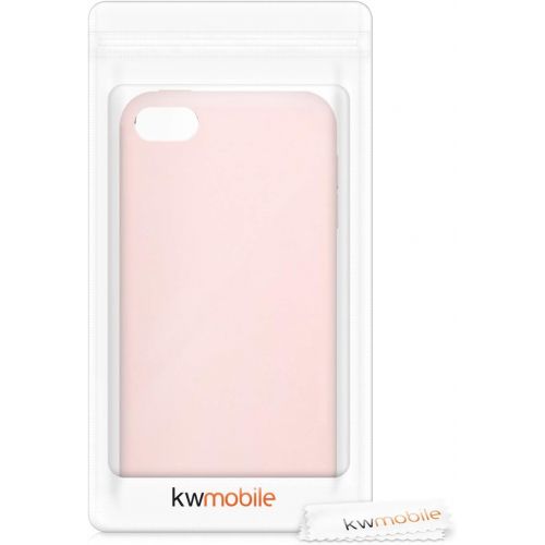  [아마존베스트]kwmobile TPU Silicone Case Compatible with Apple iPod Touch 6G / 7G (6th and 7th Generation) - Soft Flexible Protective Cover - Dusty Pink