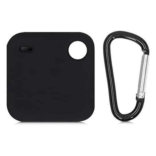  [아마존베스트]kwmobile Case Compatible with Tile Pro 2020 Key Finder Silicone Protective Case Cover Black, Black