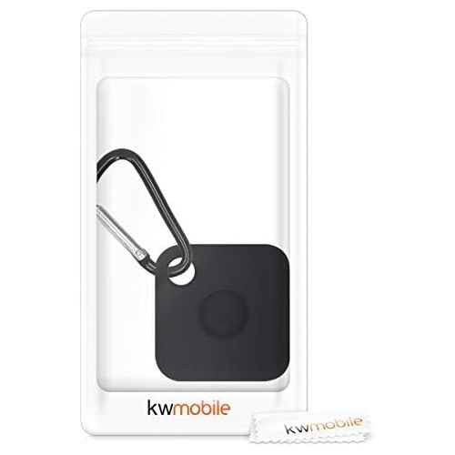  [아마존베스트]kwmobile Case Compatible with Tile Pro 2020 Key Finder Silicone Protective Case Cover Black, Black