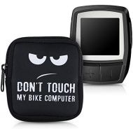 [아마존베스트]kwmobile Case Compatible with Bosch Intuvia - Bike GPS Case Dont Touch My Bike Computer White Black