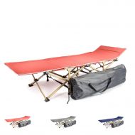 KyRush It Camping cot portable folding bed for adults and kids | While backpacking take our foldable cots for sleeping or just rest | Our fold up travel camp beds are heavy duty an